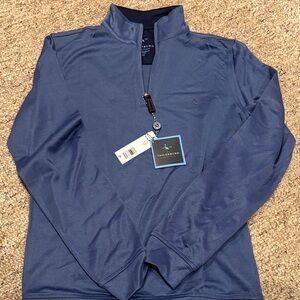 Tailorbyrd Navy Quarter-Zip Pullover